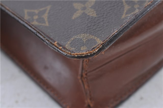 Authentic Louis Vuitton Monogram Pochette Homme Clutch Hand Bag M51795 LV 2206D