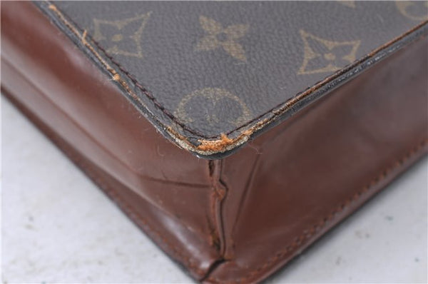 Authentic Louis Vuitton Monogram Pochette Homme Clutch Hand Bag M51795 LV 2206D