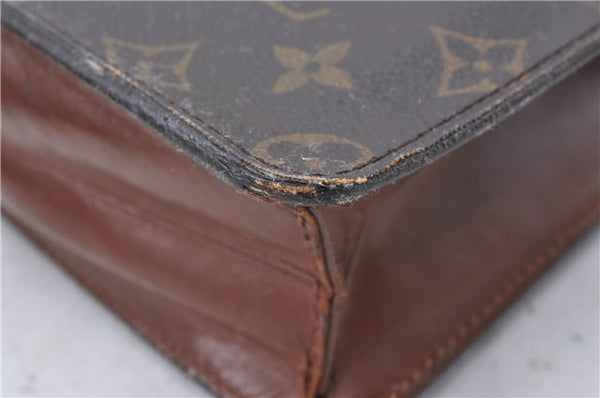 Authentic Louis Vuitton Monogram Pochette Homme Clutch Hand Bag M51795 LV 2206D