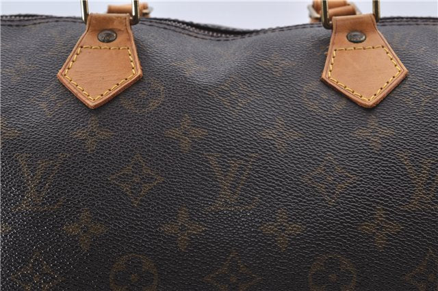 Authentic Louis Vuitton Monogram Speedy 40 Hand Bag M41522 LV Junk 2207D