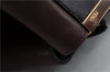 Authentic FENDI 2JOURS Leather Shoulder Hand Bag Brown 2208D