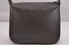 Authentic GUCCI Vintage Shoulder Hand Bag Purse Leather Brown Junk 2208I