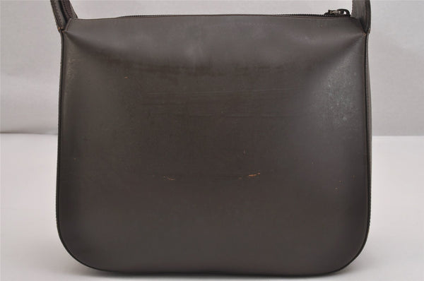 Authentic GUCCI Vintage Shoulder Hand Bag Purse Leather Brown Junk 2208I