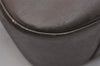 Authentic GUCCI Vintage Shoulder Hand Bag Purse Leather Brown Junk 2208I