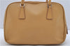 Authentic PRADA CINGHIALE SPORT Leather Shoulder Hand Bag B11207 Beige 2209D