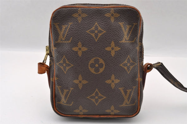 Auth Louis Vuitton Monogram Mini Poche Danube Shoulder Bag M45268 LV Junk 2209I