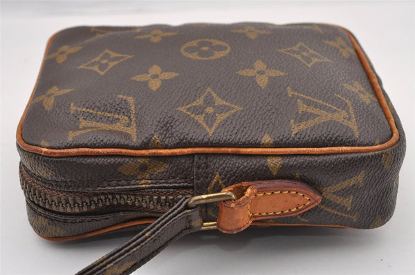 Auth Louis Vuitton Monogram Mini Poche Danube Shoulder Bag M45268 LV Junk 2209I