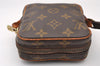 Auth Louis Vuitton Monogram Mini Poche Danube Shoulder Bag M45268 LV Junk 2209I