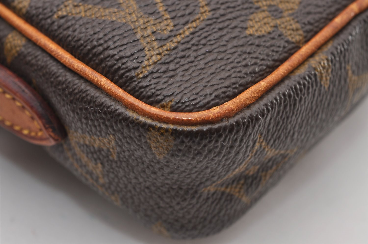 Auth Louis Vuitton Monogram Mini Poche Danube Shoulder Bag M45268 LV Junk 2209I