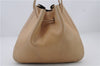 Authentic GUCCI Shoulder Hand Bag Leather 0013746 Beige 2210D