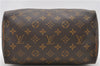 Authentic Louis Vuitton Monogram Speedy 25 Hand Bag M41528 LV 2211D