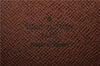 Authentic Louis Vuitton Monogram Porte Monnaie Zip Long Wallet M61727 LV 2212F