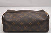 Authentic Louis Vuitton Monogram Trousse Patte Pression Pouch M47636 Junk 2212I