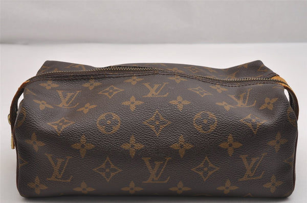 Authentic Louis Vuitton Monogram Trousse Patte Pression Pouch M47636 Junk 2212I