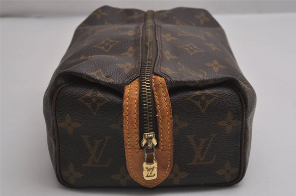 Authentic Louis Vuitton Monogram Trousse Patte Pression Pouch M47636 Junk 2212I