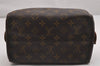 Authentic Louis Vuitton Monogram Trousse Patte Pression Pouch M47636 Junk 2212I