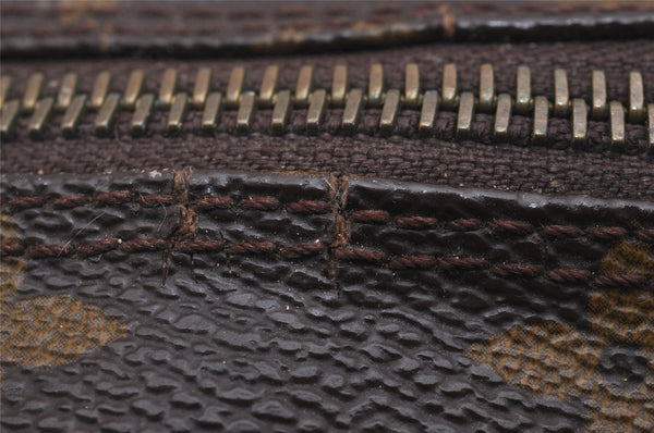 Authentic Louis Vuitton Monogram Trousse Patte Pression Pouch M47636 Junk 2212I