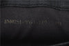 Authentic FENDI Zucchino Vintage Long Wallet Purse PVC Black 2213F