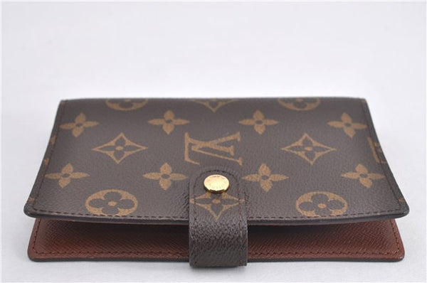 Authentic Louis Vuitton Monogram Agenda PM Notebook Cover R20005 LV 2218F