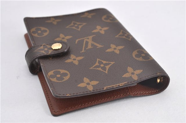 Authentic Louis Vuitton Monogram Agenda PM Notebook Cover R20005 LV 2218F