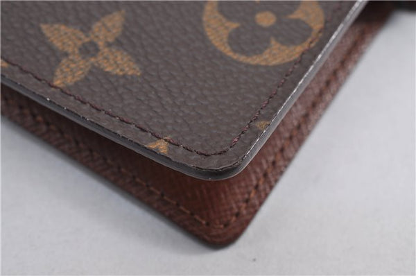 Authentic Louis Vuitton Monogram Agenda PM Notebook Cover R20005 LV 2218F