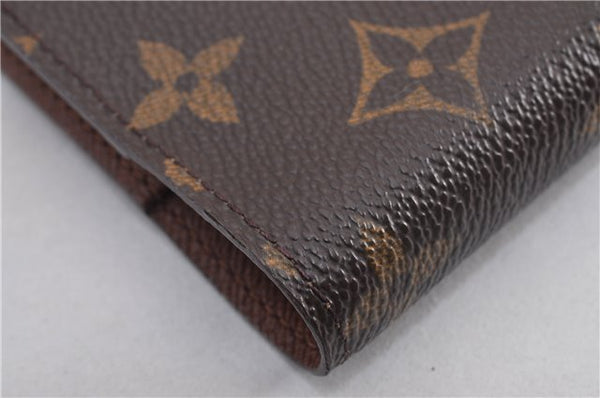 Authentic Louis Vuitton Monogram Agenda PM Notebook Cover R20005 LV 2218F
