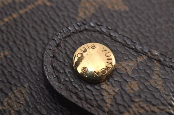 Authentic Louis Vuitton Monogram Agenda PM Notebook Cover R20005 LV 2218F