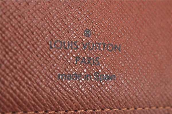 Authentic Louis Vuitton Monogram Agenda PM Notebook Cover R20005 LV 2218F