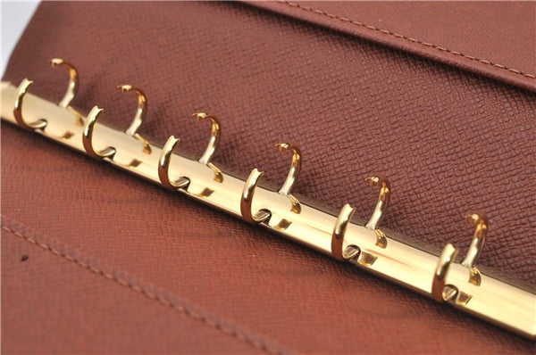 Authentic Louis Vuitton Monogram Agenda PM Notebook Cover R20005 LV 2218F