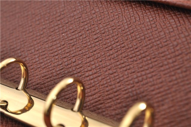 Authentic Louis Vuitton Monogram Agenda PM Notebook Cover R20005 LV 2218F