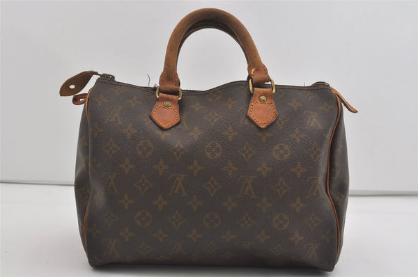 Authentic Louis Vuitton Monogram Speedy 30 Hand Boston Bag Old Model Junk 2218I