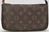Authentic Louis Vuitton Monogram Pochette Accessoires Pouch M51980 LV 2222D