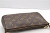 Authentic Louis Vuitton Monogram Pochette Accessoires Pouch M51980 LV 2222D