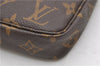 Authentic Louis Vuitton Monogram Pochette Accessoires Pouch M51980 LV 2222D