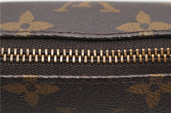 Authentic Louis Vuitton Monogram Pochette Accessoires Pouch M51980 LV 2222D