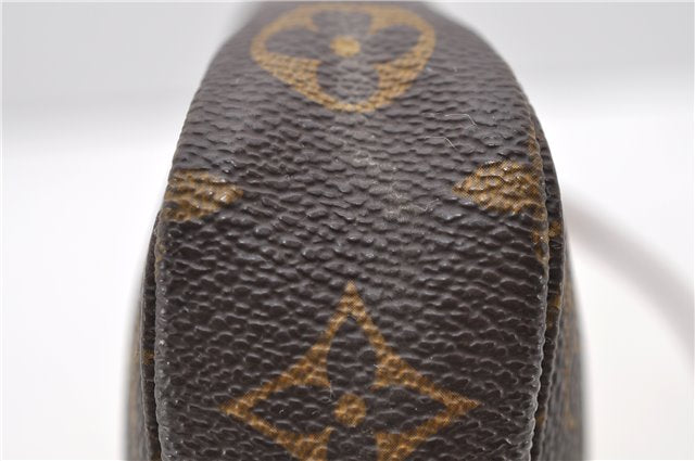 Authentic Louis Vuitton Monogram Pochette Accessoires Pouch M51980 LV 2222D