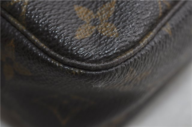 Auth Louis Vuitton Monogram Trousse Toilette 23 Clutch Hand Bag M47524 LV 2223D