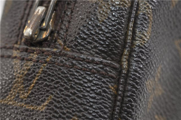 Auth Louis Vuitton Monogram Trousse Toilette 23 Clutch Hand Bag M47524 LV 2223D