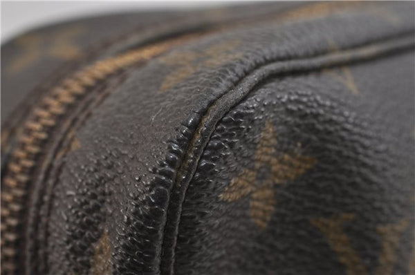 Auth Louis Vuitton Monogram Trousse Toilette 23 Clutch Hand Bag M47524 LV 2223D