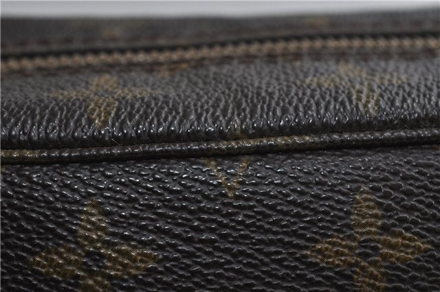 Auth Louis Vuitton Monogram Trousse Toilette 23 Clutch Hand Bag M47524 LV 2223D