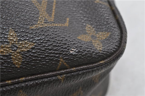 Auth Louis Vuitton Monogram Trousse Toilette 23 Clutch Hand Bag M47524 LV 2223D