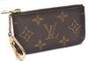 Authentic Louis Vuitton Monogram Pochette Cles Coin Purse Case M62650 LV 2223F