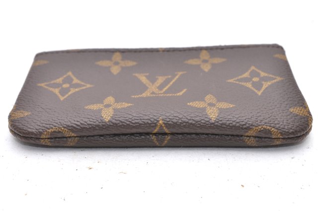 Authentic Louis Vuitton Monogram Pochette Cles Coin Purse Case M62650 LV 2223F