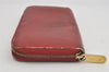 Authentic Louis Vuitton Vernis Zippy Wallet Long Purse Red M91981 LV 2223I