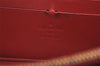 Authentic Louis Vuitton Vernis Zippy Wallet Long Purse Red M91981 LV 2223I