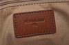 Authentic BURBERRY Check Shoulder Hand Bag Purse Canvas Leather Beige 2224D