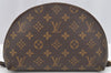 Authentic Louis Vuitton Monogram Trousse Demi Ronde 23 Pouch M47520 Junk 2224I