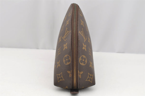 Authentic Louis Vuitton Monogram Trousse Demi Ronde 23 Pouch M47520 Junk 2224I