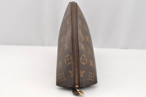 Authentic Louis Vuitton Monogram Trousse Demi Ronde 23 Pouch M47520 Junk 2224I