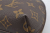 Authentic Louis Vuitton Monogram Trousse Demi Ronde 23 Pouch M47520 Junk 2224I